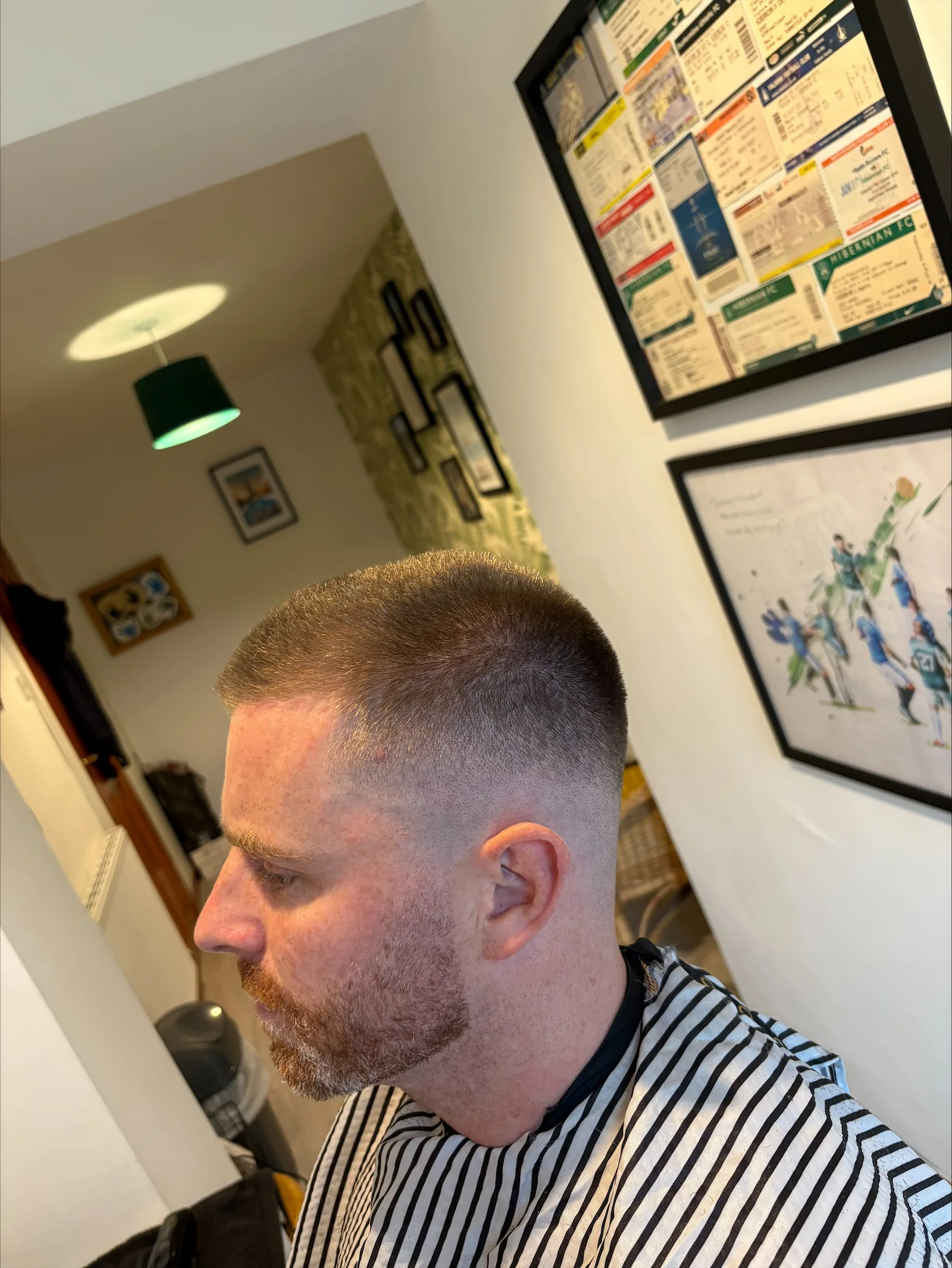 Haircut and beard trim by Rory Campbell in Edinburgh